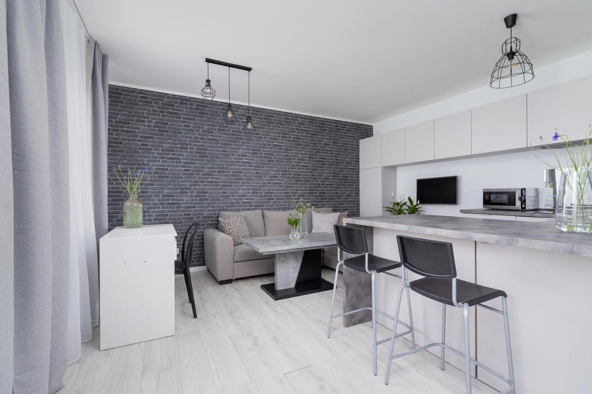 One Bedroom With A Balcony - Dietla 109 Street Krakau